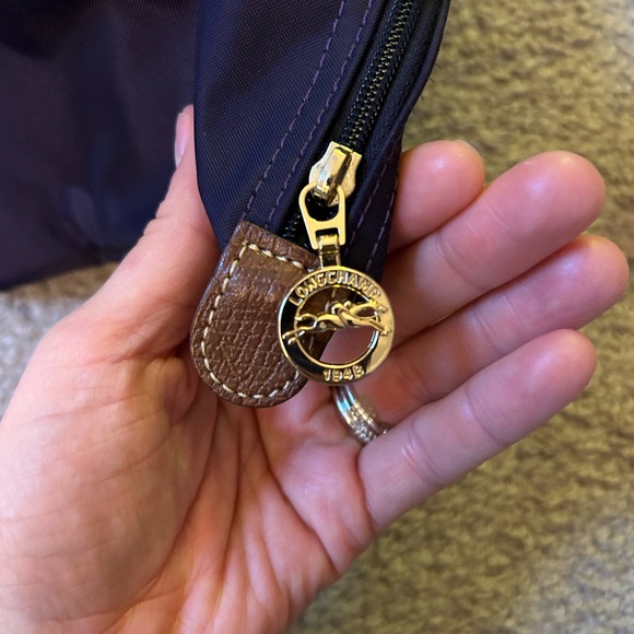 Longchamp Le Pliage Purple Tote Bag size Smalll - Picture 5 of 7